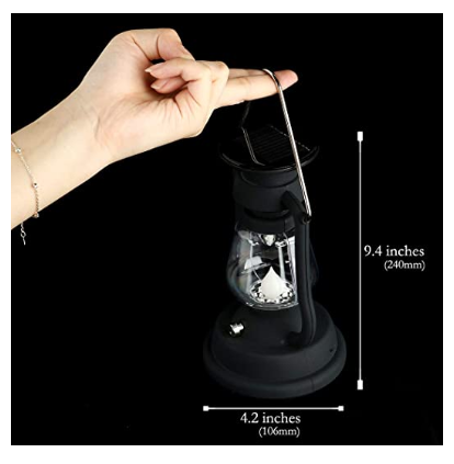 Plastic  Porch Decor 7PCs 3W LED Solar Garden Lanterns