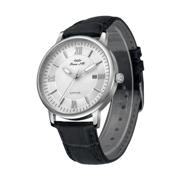 Business and Sport Men's Water-Resistant Quartz Watch with Top-Grade Stainless Steel Strap | 5ATM Water Resistance - Manufactured in Shenzhen, China