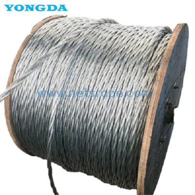 3x19 Galvanized Steel Wire Ropes For Highway Guardrail