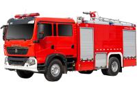 Sinotruk HOWO 8t camión de extinción de incendios de espuma de agua vehículo especializado China Manufacturer