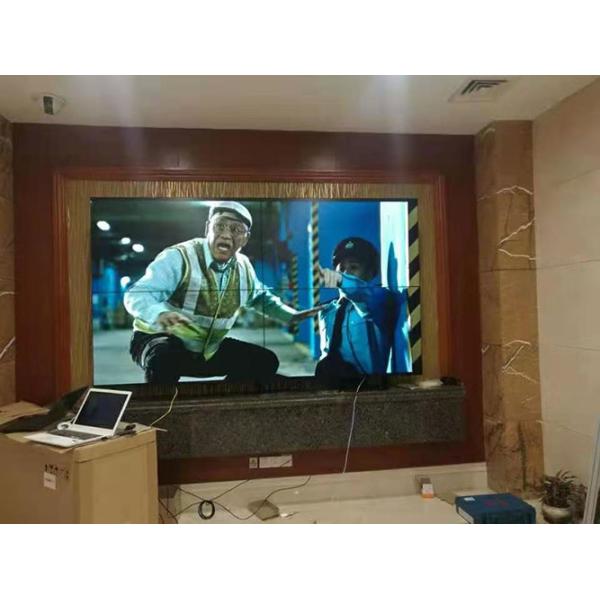 Панель стены Lcd шатона VGA 3.5mm DVI стекло Tempratured 55 дюймов