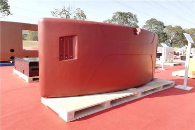 Primer Painting 16 Ton Cast Counterweight Shot Blasting And Grinding Surface