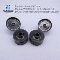 Botão de plástico para cuidados com a pele Cap Flip Spout Cap Press Tubos de plástico Flip Top