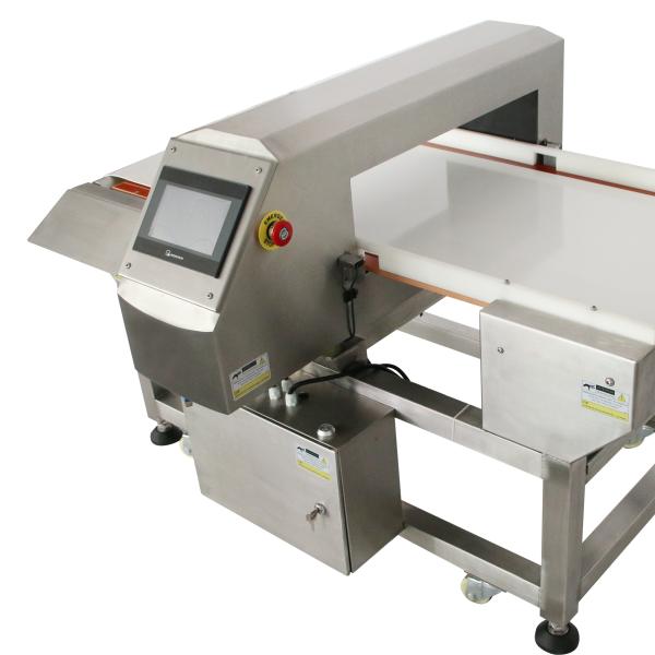 IFS industrial inoxidável HACCP do ISO do CE de 304 detectores de metais da estrutura completa