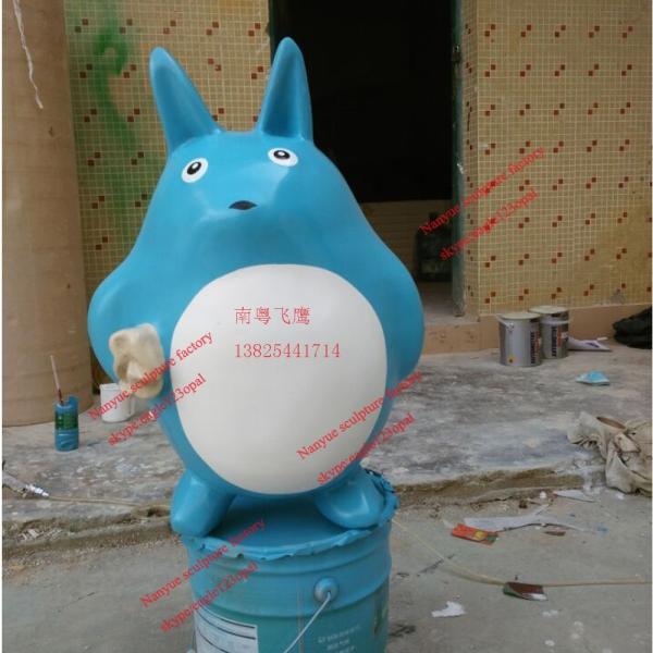 Outdoor Garden deco cartoon statue frozen character statue in garden/ plaza/ shopping mall