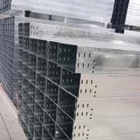 Bandeja de cableado interior / exterior galvanizada para cargas ligeras / medianas / pesadas