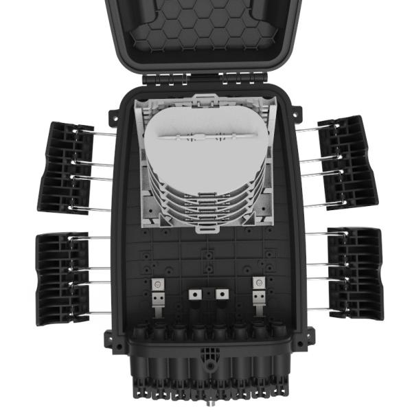 Optical Fiber Distribution Box GFS-16Q-4 IP68 108F 378*255*116mm 16 household aerial/wall/pole -mounted