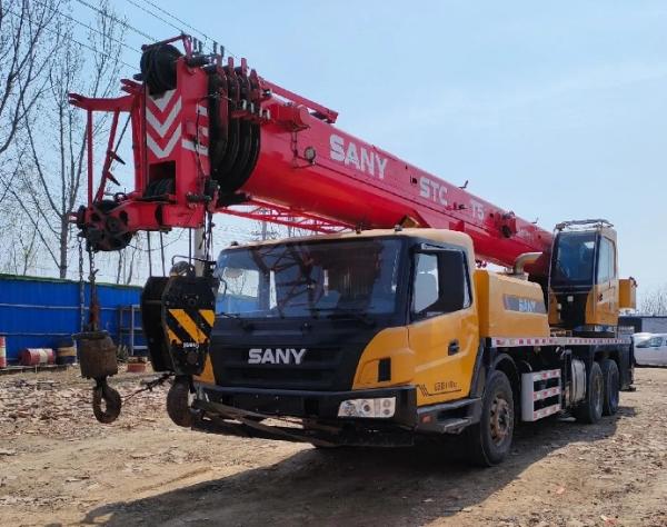 Hydraulic SANY QY20C 20 Ton Truck Mounted Used Crane For Construction Works
