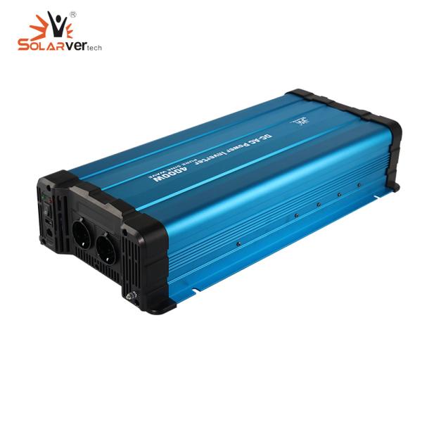 Инвертор 24V 110V 220V 4000W энергии волн синуса 4000 ватт чистый для тележки