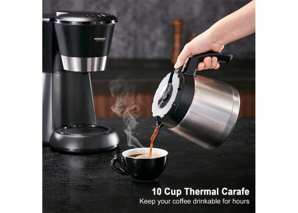 CM-828TW 800W Drip Filter Coffee Machine With Thermo Jug Coffee Machine
