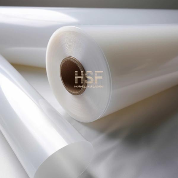 Une couche de film de dégagement MOPP blanc opaque de 80 μm, destinée à l'emballage alimentaire, à la stratification, aux étiquettes de rubans, aux applications industrielles,