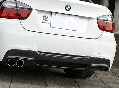 E90 M-Tech 3D Design Carbon fiber Diffuser