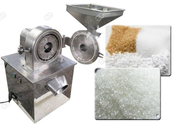 Dry Food Sugar Grinder Pulverizer / Salt Sugar Powder Making Machine High Speed