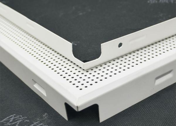 Industrial Aluminum Clip In Ceiling Tiles 2 x 2 , Acoustic Suspended Ceiling Panels