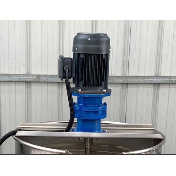 1200*900*900 Timing Device Electric Double Gas Steam Jacketed Kettle with Mixer Agitator