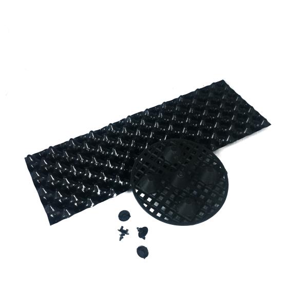 баки воздуха PVC Dia 0.7mm 20cm пластиковые не покрыли баки воздуха Degradable полимеров черные