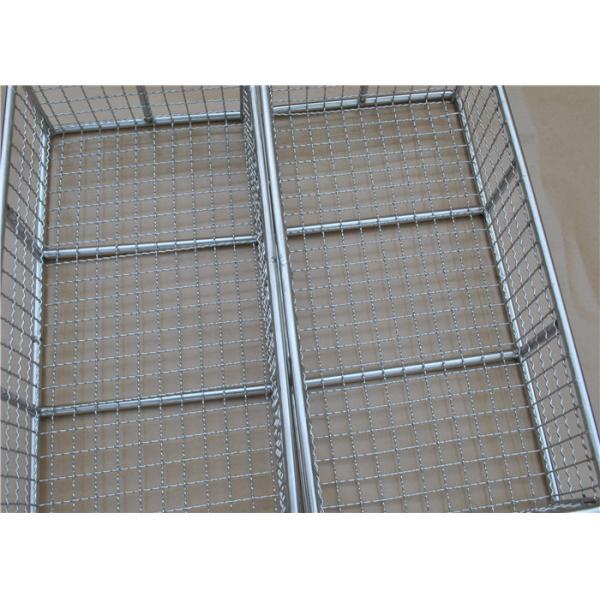 корзина провода металла нержавеющей стали 304 316 316Л с полируя качеством еды