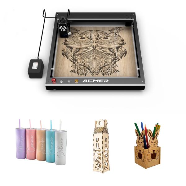 Customized Diode Laser Engraver High Speed Acrylic Laser Cutting Service FCC