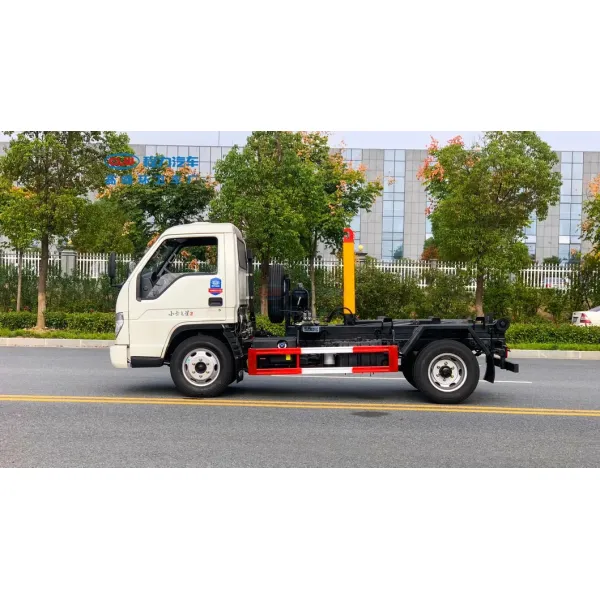 Factory Supplied Brand New Second-Hand Foton 4m ³ Hook Arm Garbage Truck