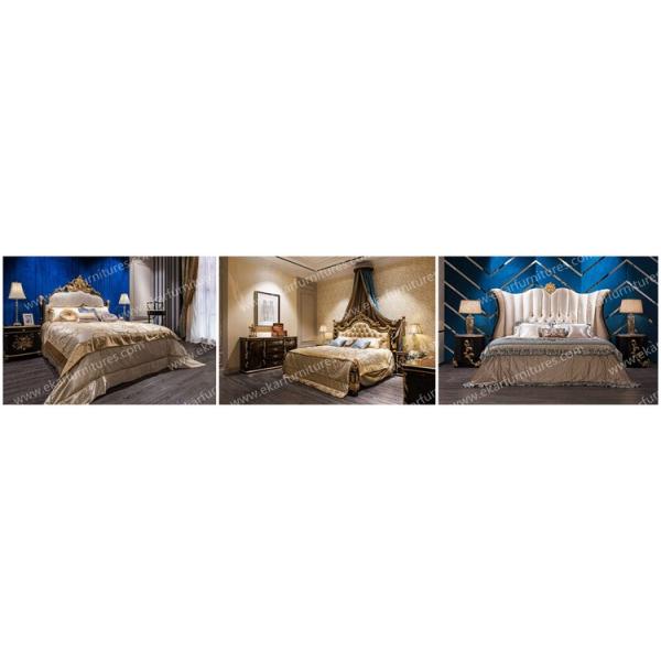 2015 new design embroidery classic luxury silk bed design for bedroom LS-A802A