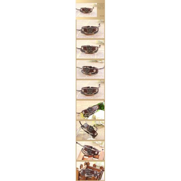European Roman vintage hand-beaded bracelet wholesale leather bracelets