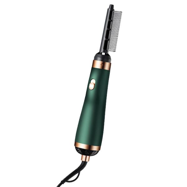 Powerful Hot Air Comb Brush With 3 Combs And Low Noise Design For Salon Styling