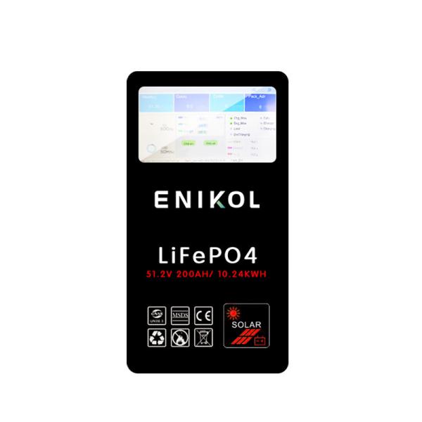 48 В литий-железофосфатная батарея 51.2 В 300 АГ солнечная батарея для домашнего хранения энергии