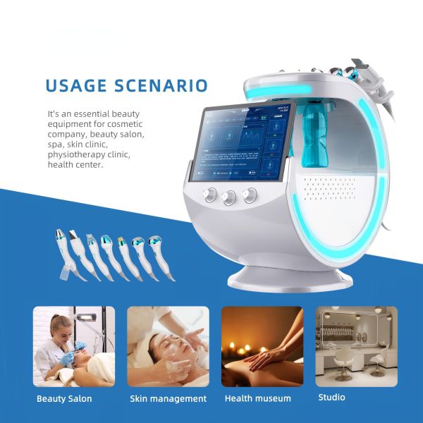7 In 1 Hydrafacial Machine , IceBlue Hydra Facial Machine For Beauty Salons