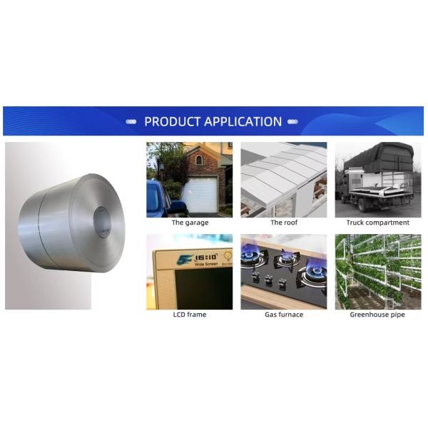 JIS G 3321 55% 32 Gauge G550 Az150g Az120 0,43 mm 0,4 mm Aluminium acier revêtu de zinc acier Aluzinc Coi GL PPGL Galvalume bobines d'acier