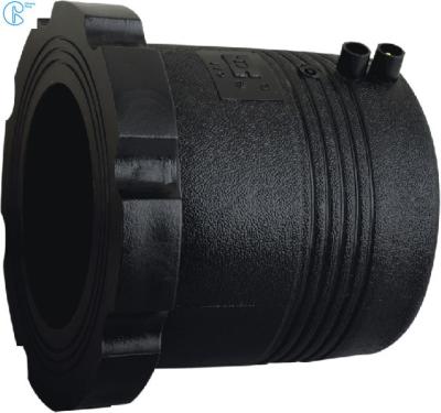 CR HDPE Electrofusion Fittings , Electrofusion Flange Adaptor For Hdpe Pipe PN16 SDR11 PE100