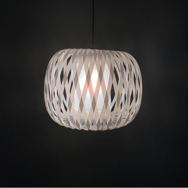 Grey Polypropylene Lampshade 300*200MM Pendant 220v Night Light