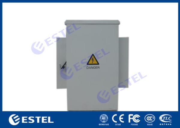 Insulated Steel 19 27U Outdoor Telecom Cabinet Side Access