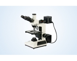 Trinocular Metallurgical Microscope in reflective and transmitted light
