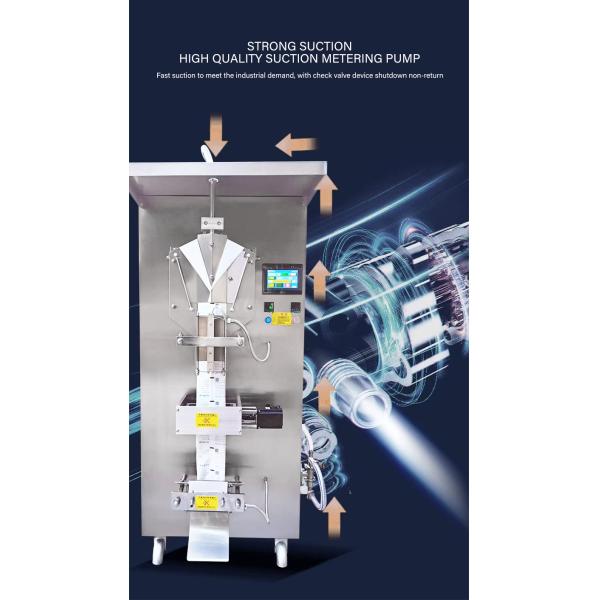 Full Automatic Vertical Filling Multi Functional Soy Milk Edible Oil Water Bag Liquid Packing Machine