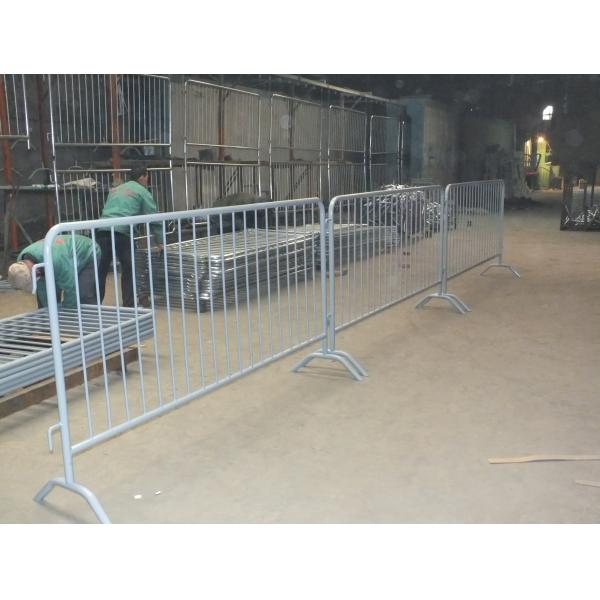 Hot Dipped 190mm Crowd Control Barricades Safety Expandable