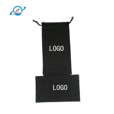 Caixas e sacos personalizados de óculos de sol bolsas de óculos de microfibra sacos de óculos de cordas