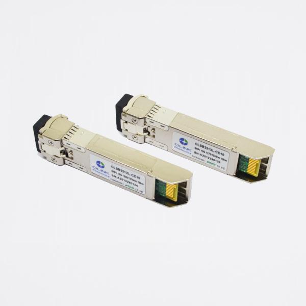 10km BiDi WDM 1270nmTX/1330nmRX 10G SFP+の光学トランシーバー