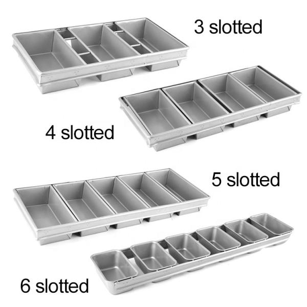 6 straps aluminum steel custom bread & loaf pans bread baking pan loaf tin non-stick baking loaf pan