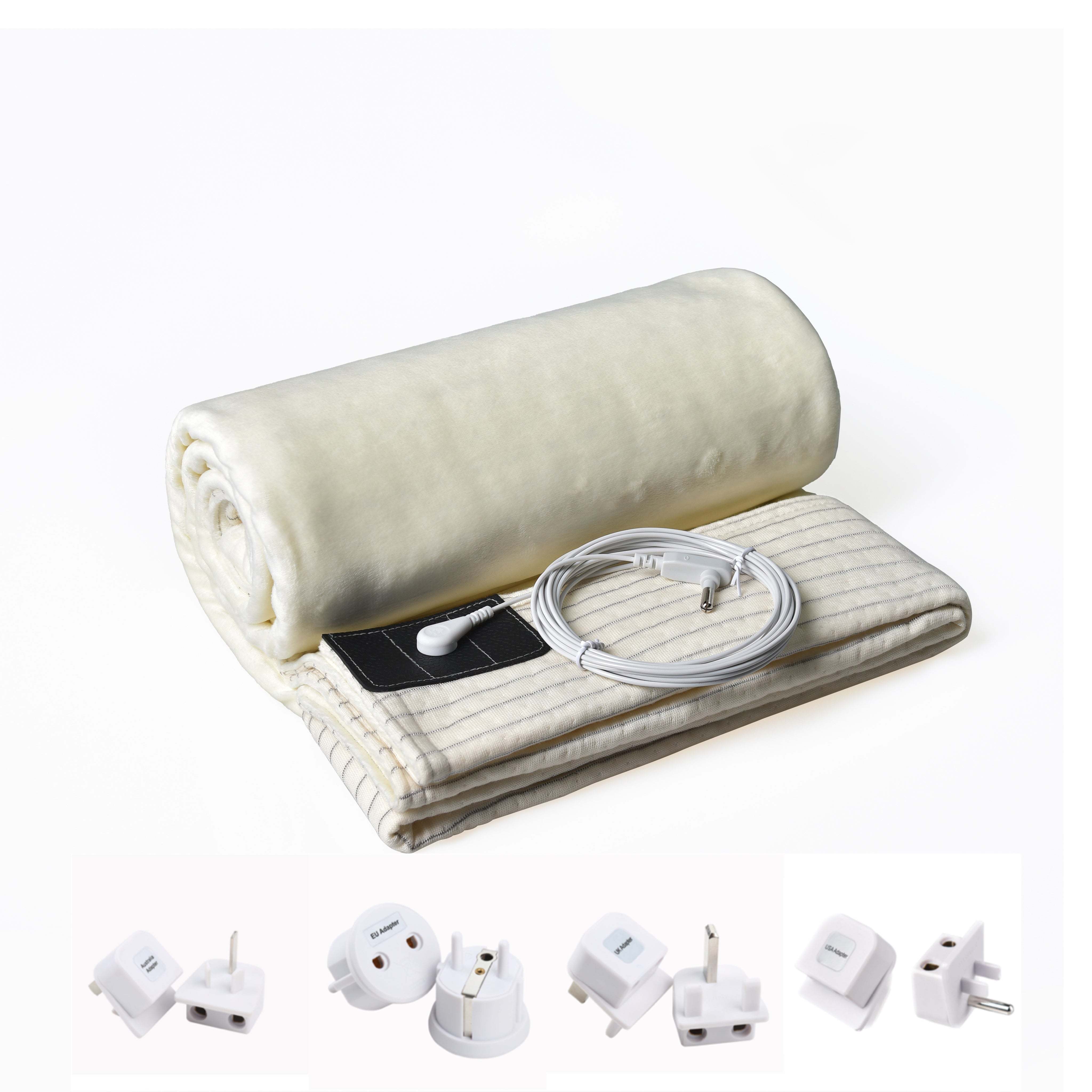 Manufacture Grounding Blanket Official Silver Fiber Earthing Organic Cotton Grounding Bed Cotton Conductive Function