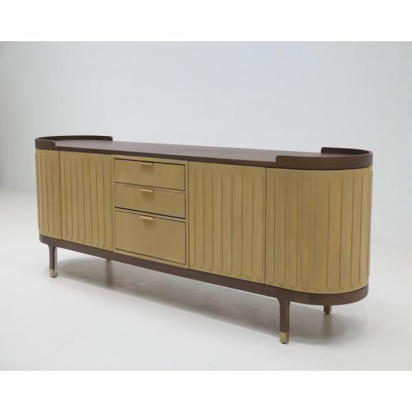 Modern Kitchen Marble Cabinets Wooden Italian Upholstery Sideboard Cabinets