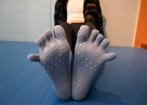 100% Cotton Yoga Footwear With Grip Available In Multiple Colors Sizes S-XL