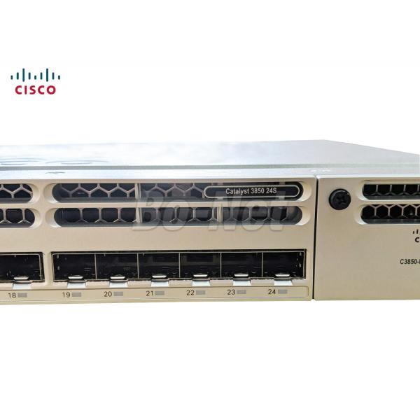 GE SFP IP Base Network Cisco 24 Port Gigabit Switch Managed WS-C3850-24S-S Catalyst 3850