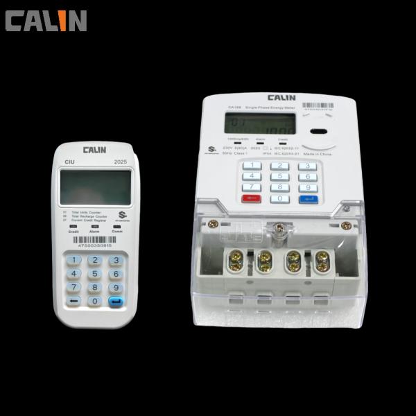 RF Module Off Grid 20mA Single Phase Electricity Meter 1000imp/kWh