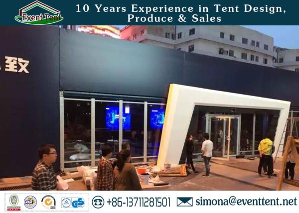 Large Custom Event Tents 25 X 40 Meter Fireproof For Outdoor Exhibition CE Approved