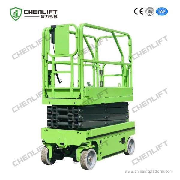 10 Meters Lifting Height Self Propelled Scissor Lift MEWP With One Year Warranty