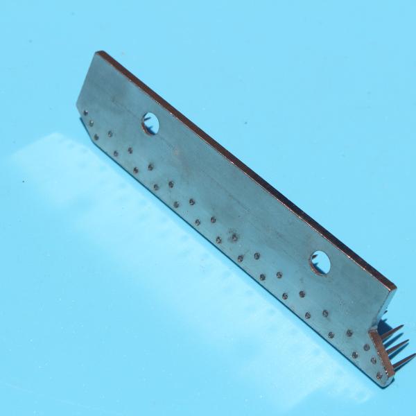 Santex Stenter Machine Parts Needle Plate Pin Bar Copper Plate Nickel Plating 96mm Center Distance