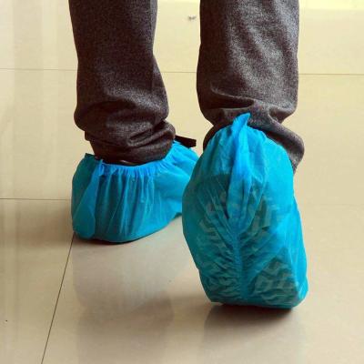 Cover Shoes Medical Anti-Skid Waterproof Surgical Disposable Non Woven Shoe Cover For Dental Hospital