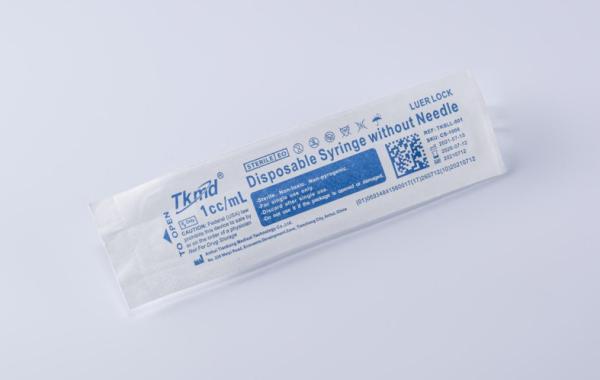 Sterile Disposable Medical Syringe Luer Lock Without Needle