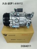 Compresor de aire acondicionado automático para Volkswagen Polo 1.4 6V12 6RD820803D
