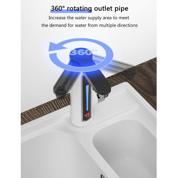 Faucet воды LVD нагрева электрическим током немедленного горячего водопроводного крана кухни 3000w многофункциональный